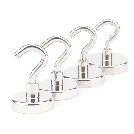 (6) Magnetic Hooks 20Lbs Strong Heavy Duty Neodymium Magnet for Cruise Cruising